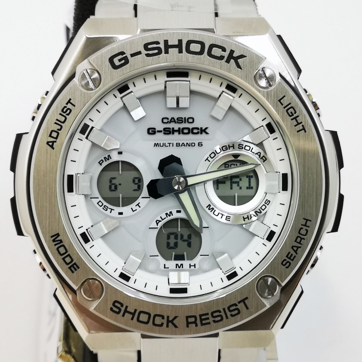 CASIO G-SHOCK G-STEEL GST-W110D-7AJF White Men's Watch New in Box