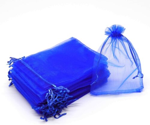 (20 PACK) ORGANZA BAGS 3.75" x 3.75 party favor wedding gift jewelry sheer pouch - Picture 30 of 30