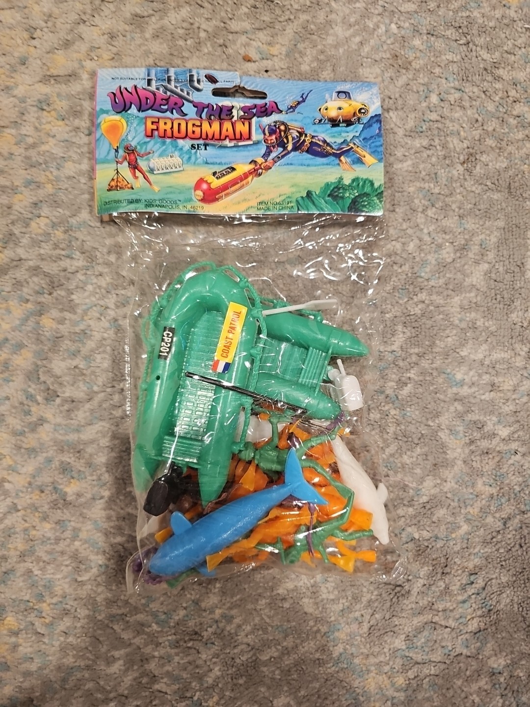 Vintage Kids Goods UNDER THE SEA FROGMAN SET