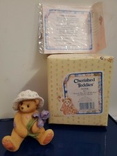 CT1 Vintage 1996 Cherished Teddies Iris - You're The Iris Of My Eye 202908