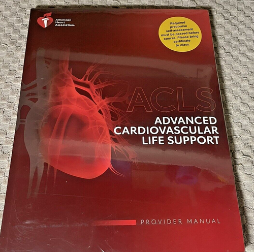 ACLS Advanced Cardiovascular Life Support (2020, Paperback, Provider ...
