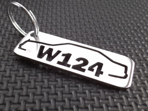 W124 keyring COUPE CABRIO DIESEL 500 E D C124 TURBO Keychain - Afbeelding 1 van 1