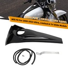 Black Mount Tank Dash Fuel Console For Harley Road Street Glide FLTRX FLHX 08 UP