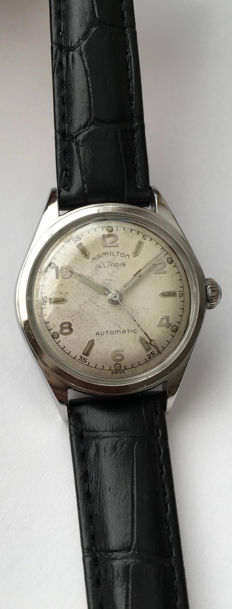 Vintage Hamilton Illinois Automatic watch Swiss made 17 Jewels