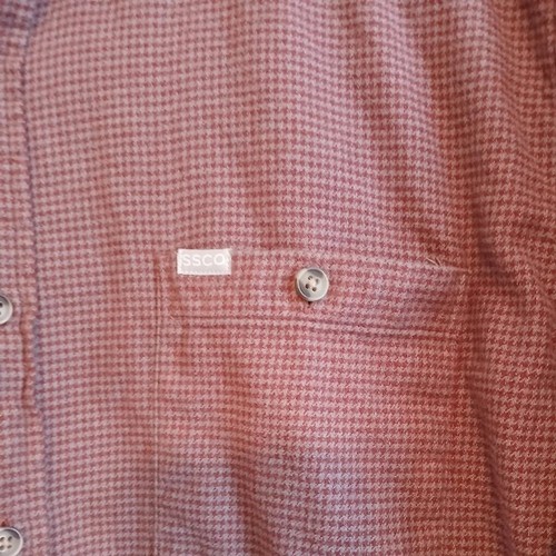 The Southern Shirt Co. Houndstooth print flannel men's size Large - Picture 5 of 5