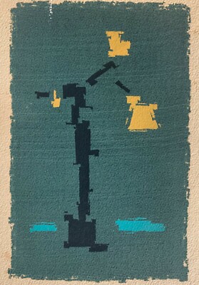 Alva Solomon Siegfried Allweiss (deutsch, 1901-1973) seltene Avantgarde Litho...