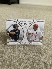 2025 Topps Dynamic Duals Ichiro/Albert Pujols Base #5