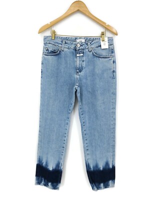 New Closed Jay Jeans Womens 26 Medium Blue Candiani Denim