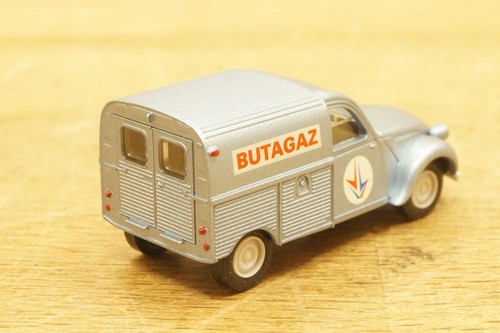 Ho 1:87 BREKINA Citroen 2 Cv Fourgonette " Butagaz " Nuovo IN Conf. Orig. Extrem - Foto 3 di 10