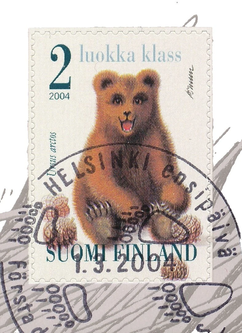 Osos individuales Sellos finlandés