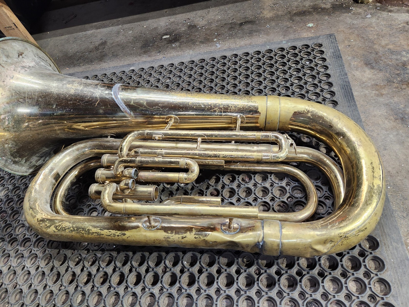 Besson Tuba For Parts eBay