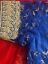 thumbnail 5 - Bollywood Indian Wedding Net Lehenga In Royal Blue.