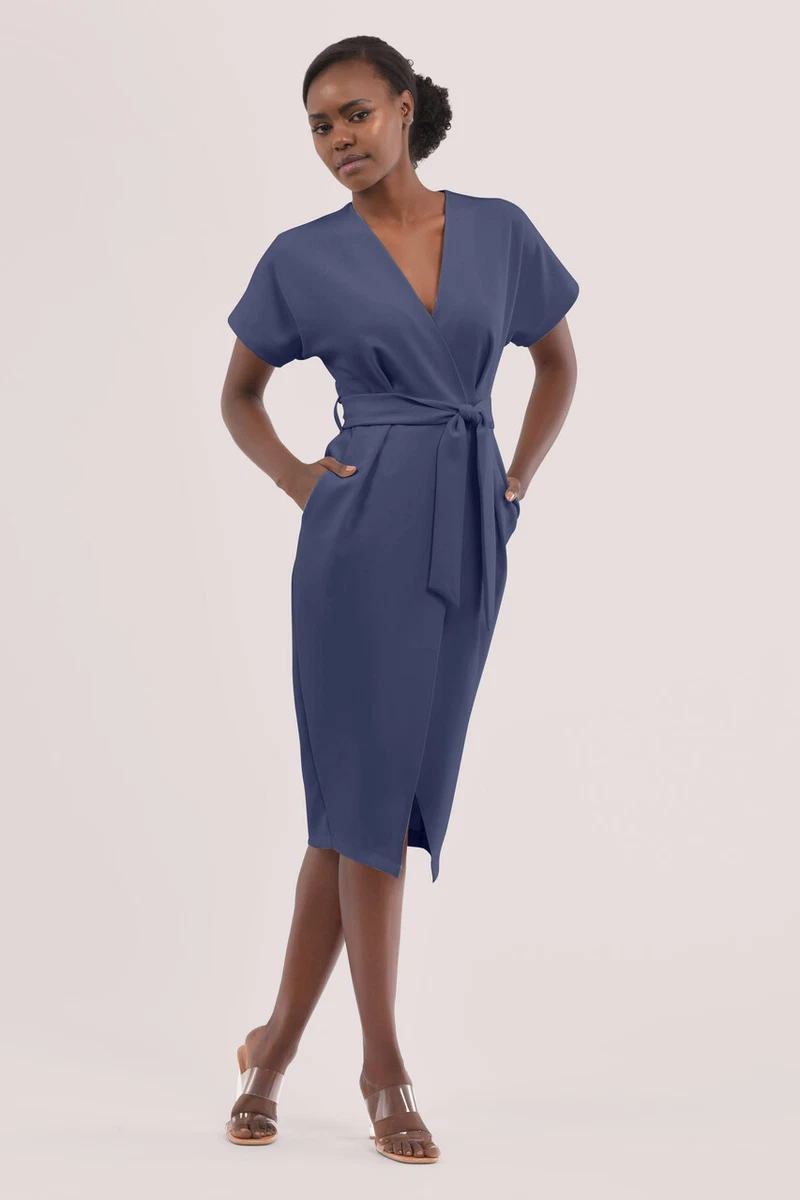 Closet london 2025 navy dress