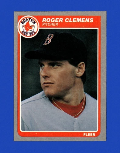 1985 Fleer Set-Break #155 Roger Clemens RC NR-MINT *GMCARDS*