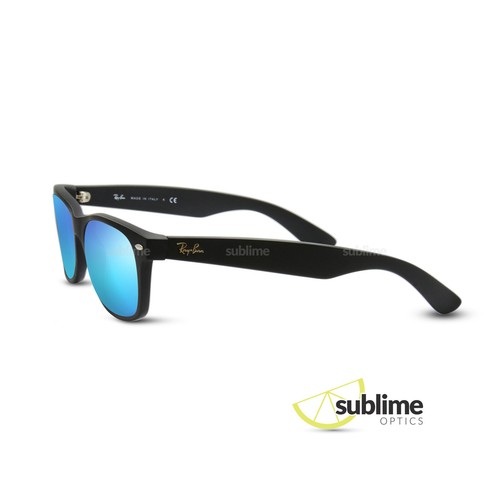 POLARIZED Metallic Blue Replacement Lenses For Ray Ban RB2132 New Wayfarer 52mm - Picture 3 of 5
