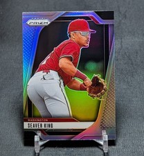 Seaver King Silver Holo Prospect Rookie 2025 Prizm Baseball Card #282 Nationals