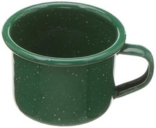 GSI Enameled Steel Outdoors 4 fl. oz. Cup, Green 4 Ounces