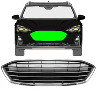 KüHlergrill KüHlergitter FüR Ford Focus 2018 - 2021 Vorne
