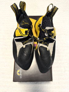La Sportiva Solution Climbing Shoe SZ 41 Men's 8.5 & Women's 9.5 Great Condition