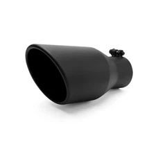 Richeer 2.5 Inch Exhaust Tip, 2 1/2" Inlet 4" Outlet 9" Length Stai... Fast Ship