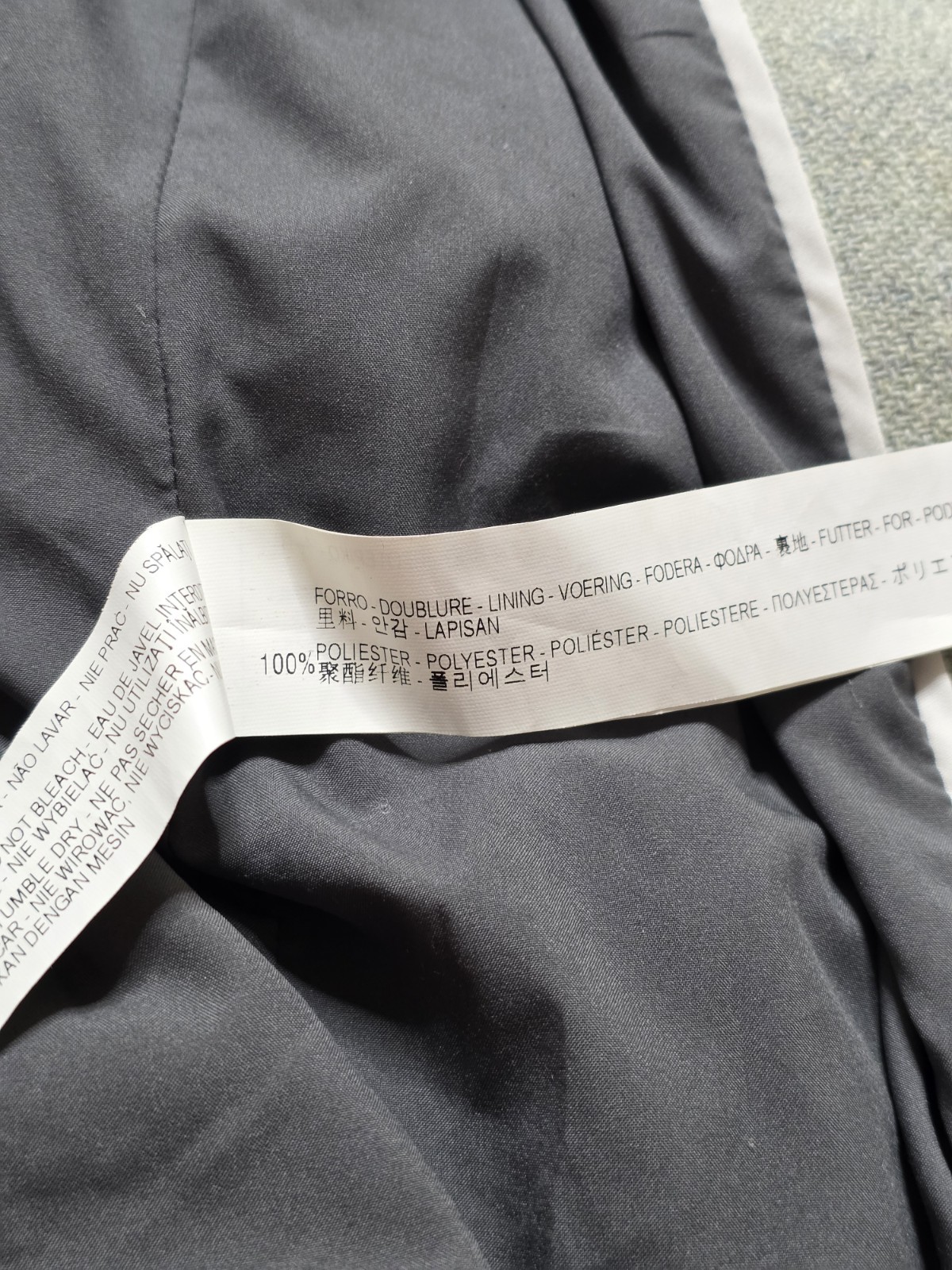 Zara Basic Collarless Popper Jacket Fully Lined G… - image 10