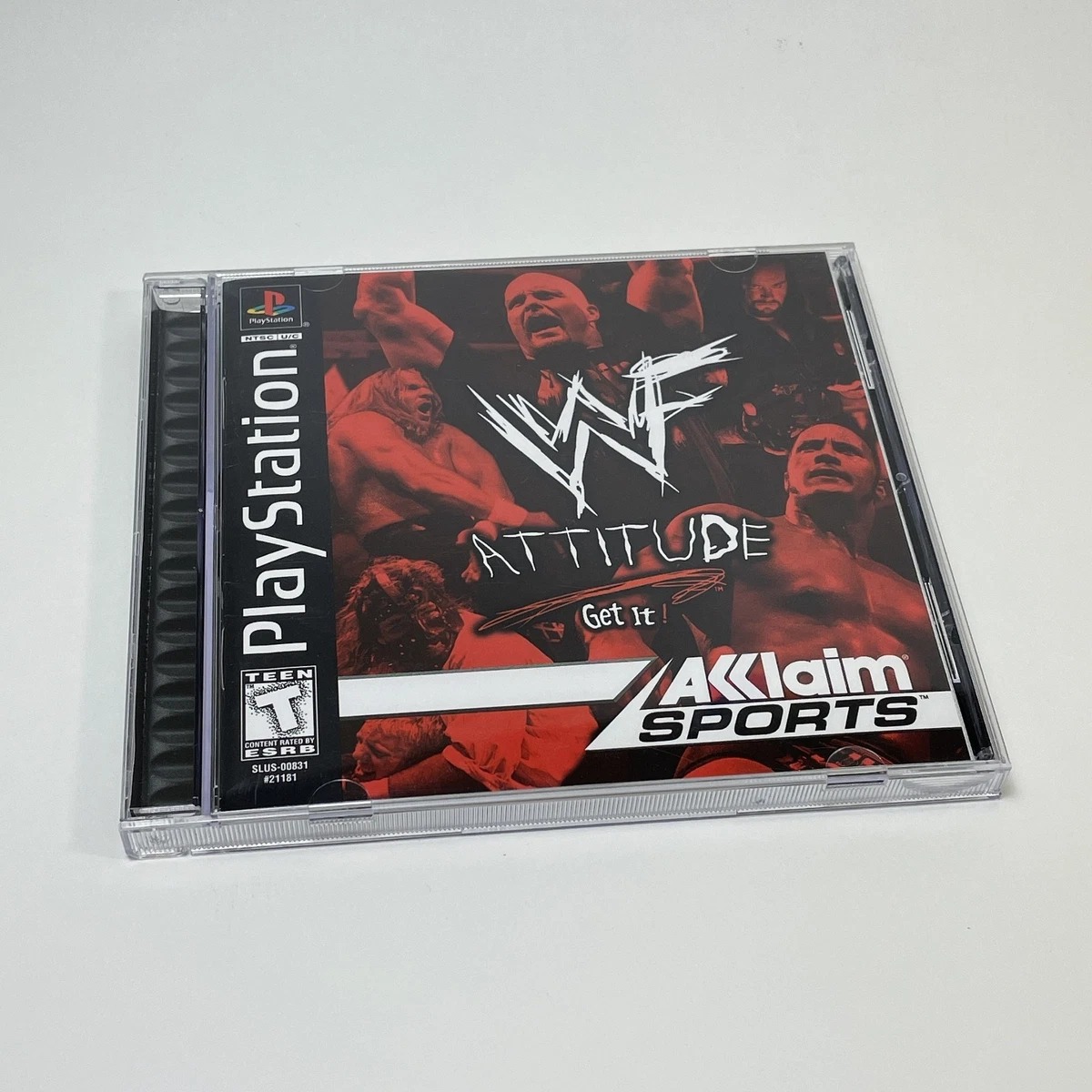 Sony PlayStation 1 Video Games Sports WWF Attitude for sale | eBay