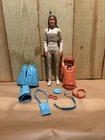 Vintage Marx Johnny West Princess Wildflower Indian w/ Accessories