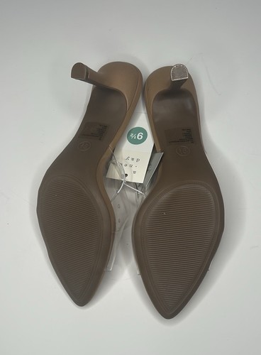 NWT A New Day Lupita Kitten Heels, Memory Foam Insoles, Sz. 9 1/2, Clear, Casual - Bild 13 von 22