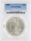 1883 Morgan Silver Dollar PCGS MS64 S$1 Philadelphia Minted No Reserve