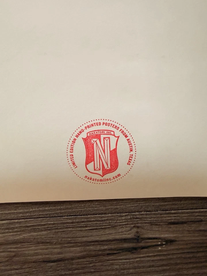 David Bowie Pop Art Screenprint 19x16 Limited Edition Nakatomi Inc Austin TX - Image 3 of 3