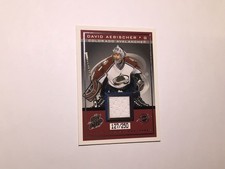 2003-2004 Pacific Quest for the Cup David Aebischer Game-Worn Jersey 127/150 #5