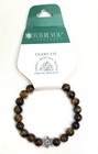 Future You Project Tiger's Eye Beaded Stretch Bracelet 21.6g — photo 1