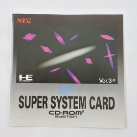 SUPER SYSTEM CARD Ver.3.0 PC Engine CD 3252 pe