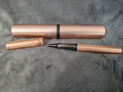 Lamy Lx Ballpoint Pen , Rose Gold 376 Au  New In Metal Case 