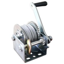 Hand-operated Winch Manual Hoist Small Lifting Machine Hoist Wire Rope √
