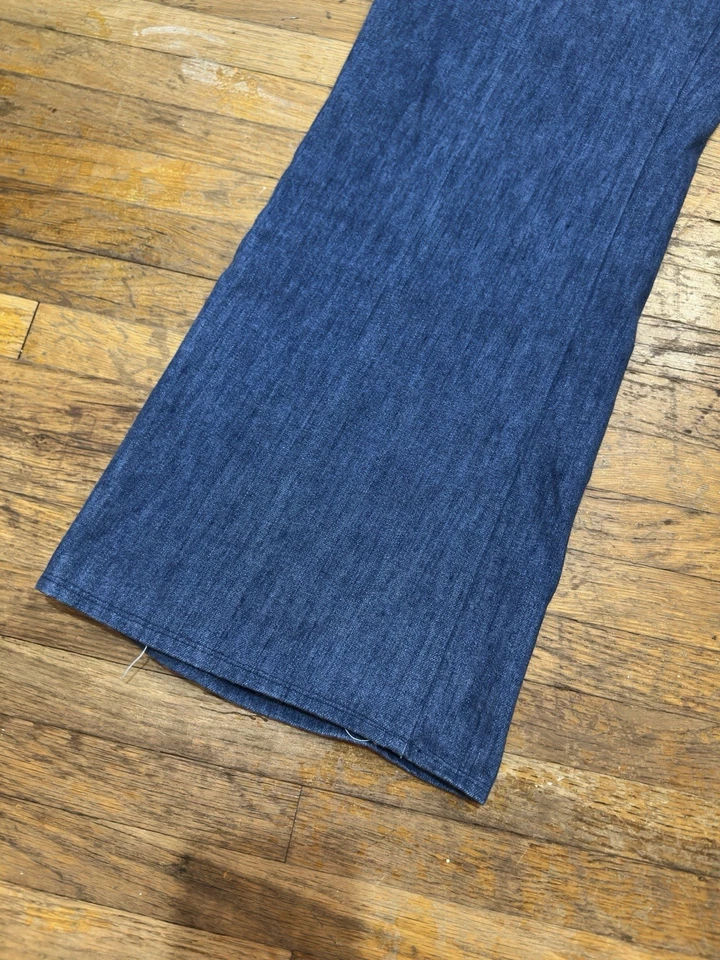 Vintage 80’s USA Made Wrangler Blue Denim Jeans Cowboy Boot Cut Western 32 X 29 - Image 3 of 4