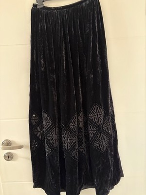 Massimo Dutti Rock Schwarz Damen Gr.36/S