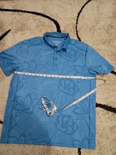 Tommy Bahama Island Zone Polo Medium Blue