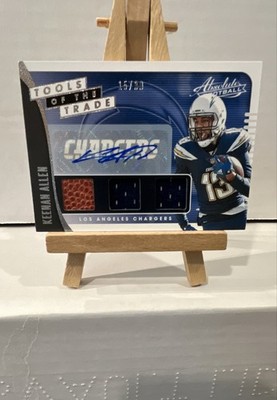 2019 Absolute Tools of the  Triple Keenan Allen #TTT-KA Autographs /30 (AU, MEM)
