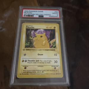 Base Set Pikachu Yellow Cheeks | eBay Base Set Pikachu Yellow Cheeks | eBay