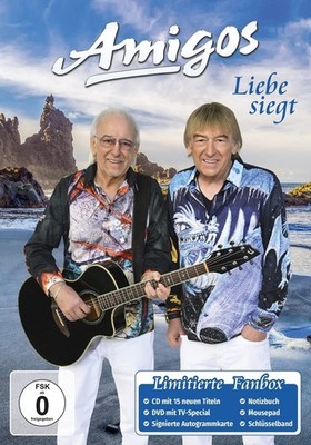 AMIGOS - LIEBE SIEGT (LIMITIERTE FANBOX EDITION)  CD+DVD NEU