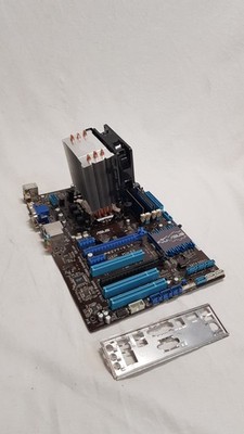 ASUS P8Z77-V LX Mainboard mit i7-3770, 8GB Ram, IO Shield