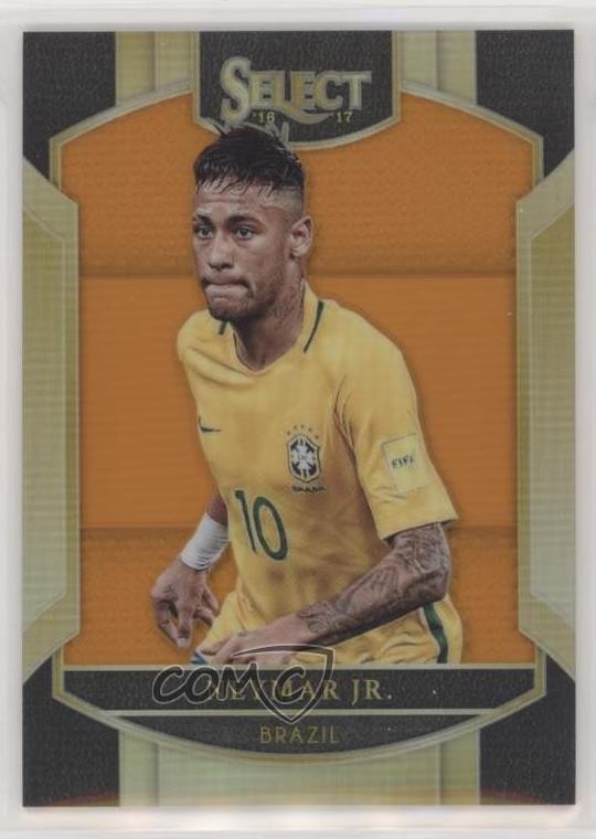 2016-17 Panini Select Terrace Orange Prizm 67/75 Neymar Jr #21 0ad