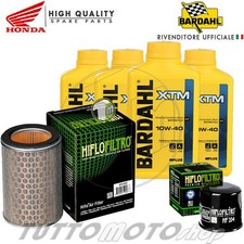Tagliando HONDA Hornet 600-S 2003 2004 2005 2006 Kit Olio Bardahl XTM Filtri