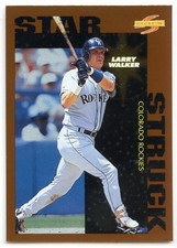 1996 Score Dugout Collection Baseball - #99 - Larry Walker - Colorado Rockies