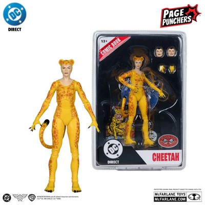 DC Direct Page Punchers 7-Inch Action Figure with Comic Book Cheetah