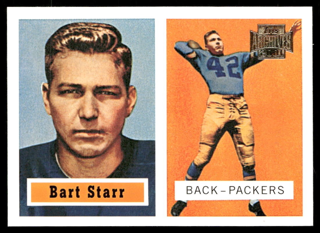 Bart Starr 2001 Topps Archives #5 - Green Bay Packers