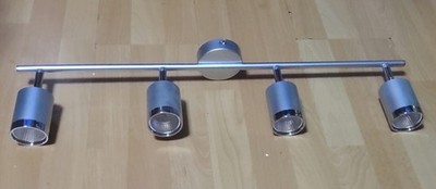 WOFI 747604630000 LED Deckenspot Top justierbar vierflammig linear Deckenlampe