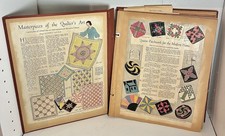 Vintage Quilting Scrapbook, Dozens Of Newspaper And Newspaper Clippings