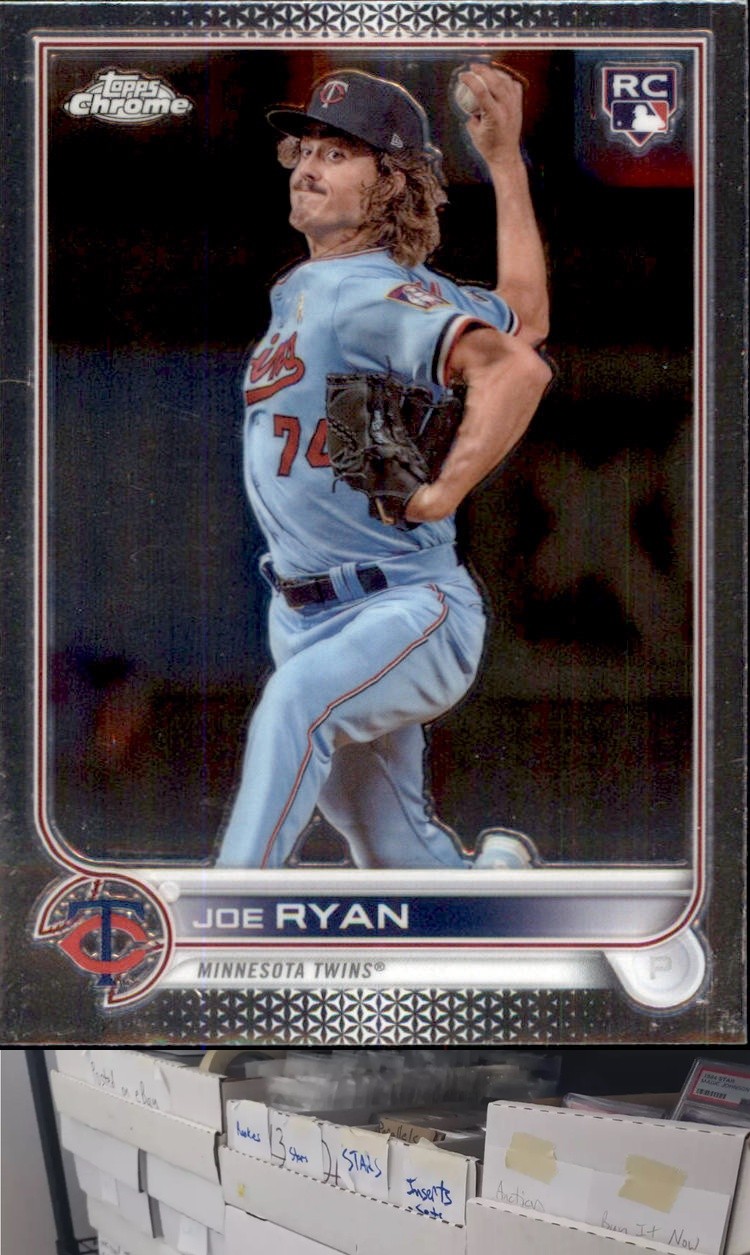 2022 Topps Chrome #48 Joe Ryan - DL